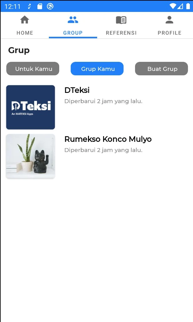 DTeksi Ikateksi UNDIP screenshot